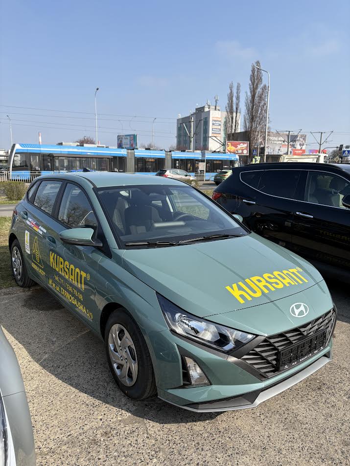 szkola nauki jazdy z Hyundai i20